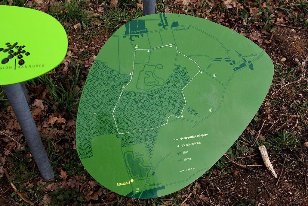 Hinweisschild Berlinger Berg