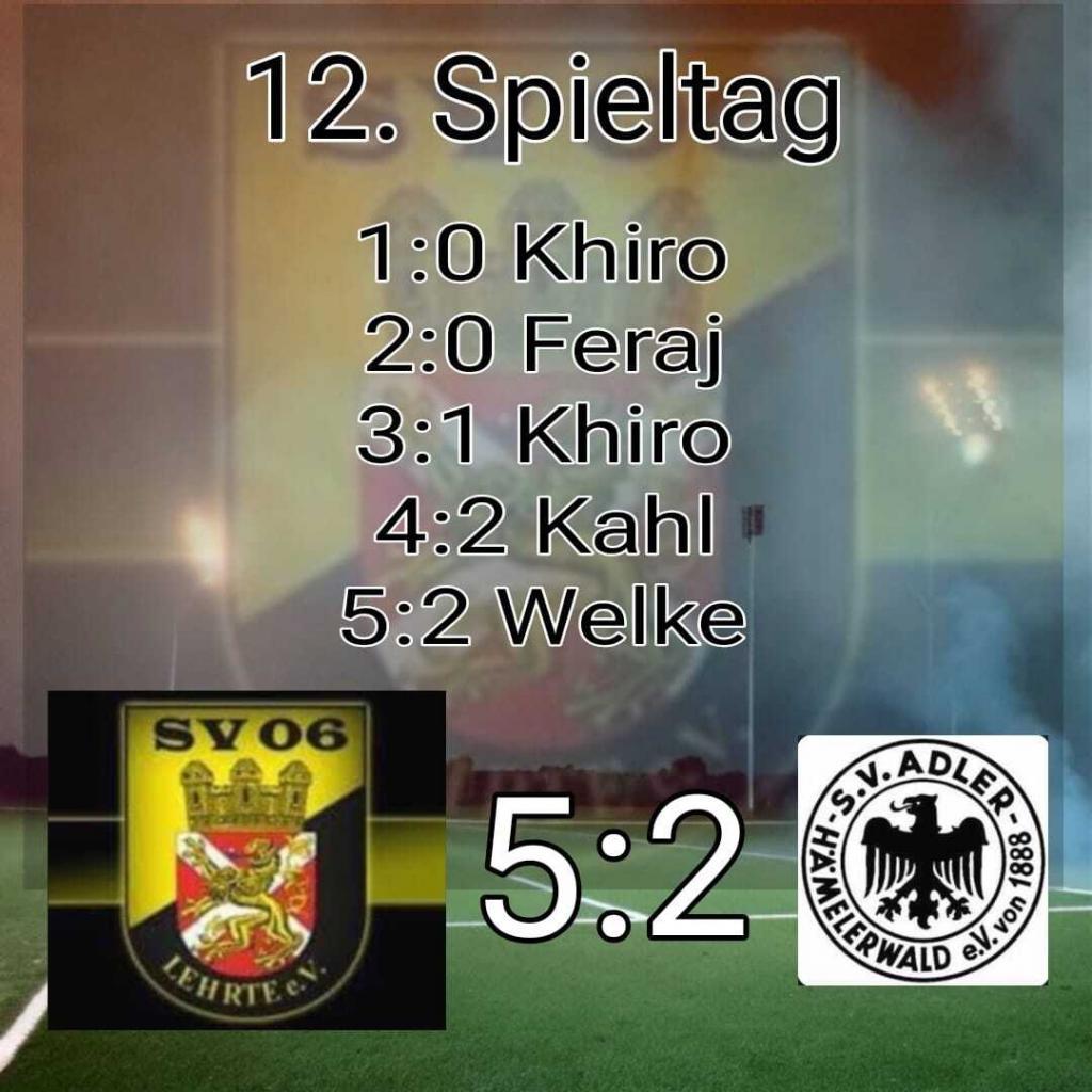 SV 06 Lehrte – SV Adler Hämelerwald