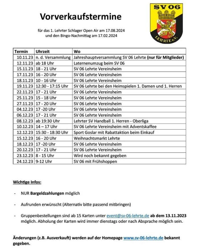 Lehrter Schlager Open Air 2024