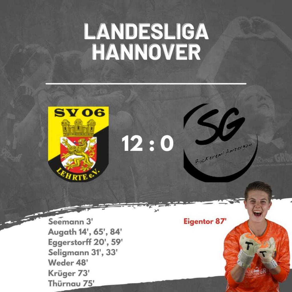 SV06 Lehrte – SG Bockenem / Ambergau