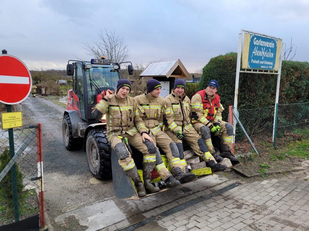 Hochwasser in Lehrte