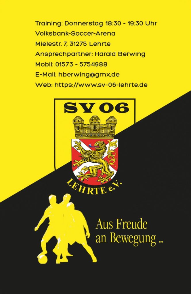 © SV 06 Lehrte - Walking Football