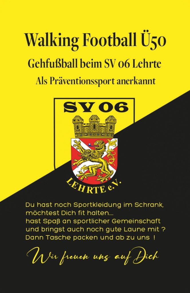 © SV 06 Lehrte - Walking Football