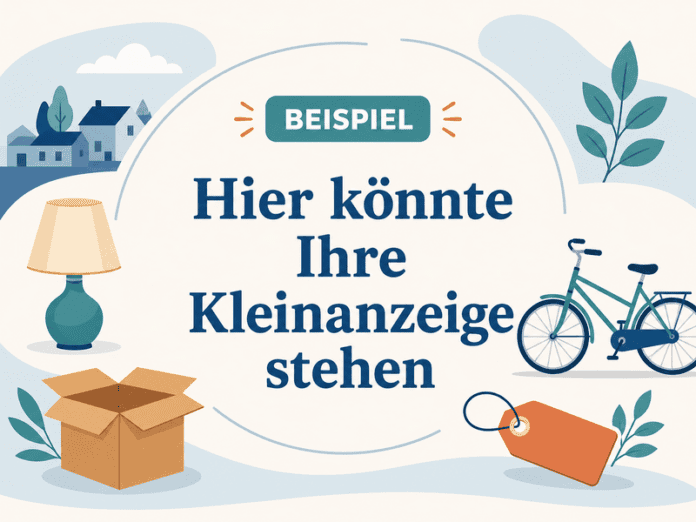 Platzhalter-Kleinanzeigen