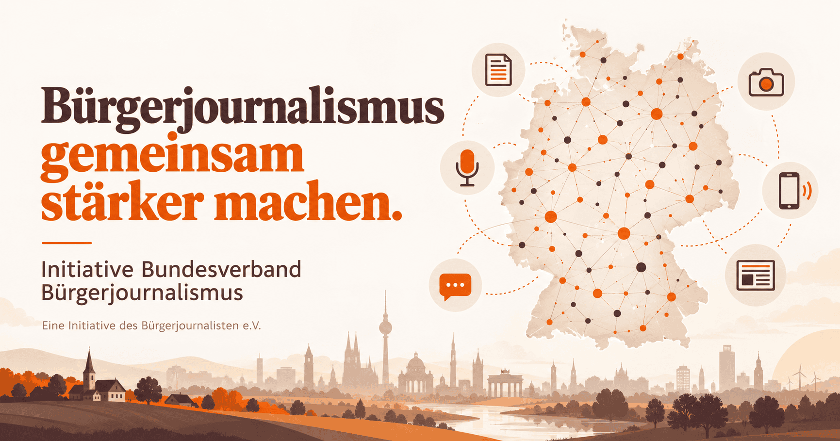 Initiative Bundesverband Bürgerjournalismus – Bürgerjournalismus gemeinsam stärker machen