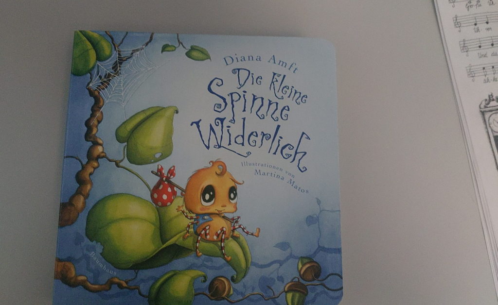 Kleine Spinne Widerlich