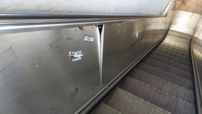 © Stadt Lehrte Fahrtreppe Bahnhof Lehrte