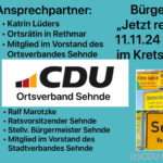 © CDU Sehnde – Jetzt reden Sie!