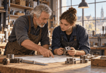 Deutschland wird älter – wer macht künftig die Arbeit? © KI - Generiert - Erfahrung weitergeben und Nachwuchs gewinnen.